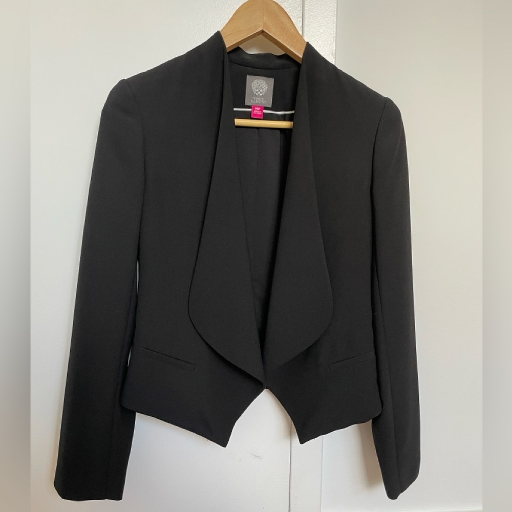 Vince Camuto Elegant Black Blazer - Picture 3 of 6